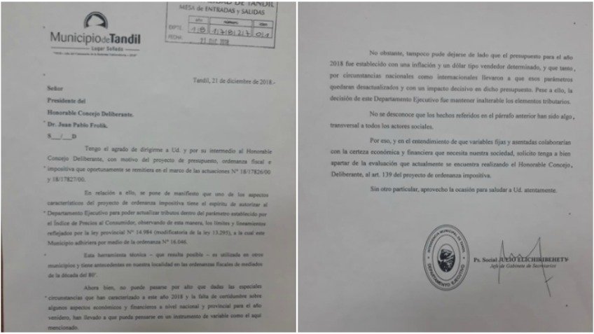 Retiran un artículo del presupuesto que era rechazado por concejales